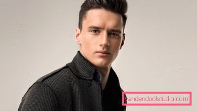 Peinados de hombre para forma ovalada de la cara.