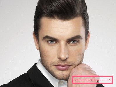 Peinados de hombre para forma ovalada de la cara.