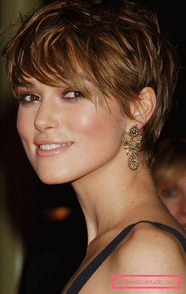 Las actrices de pelo corto son los peinados más famosos.