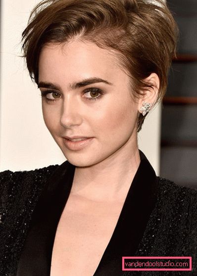Las actrices de pelo corto son los peinados más famosos.