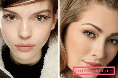 Ideas de maquillaje para mujeres de pelo castaño.