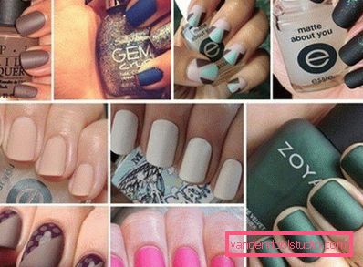Manicura mate