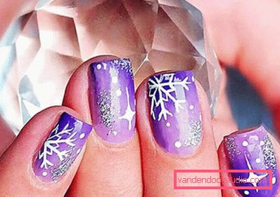 Manicura de lujo año nuevo 2020