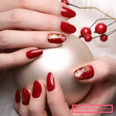 Manicura de lujo año nuevo 2020