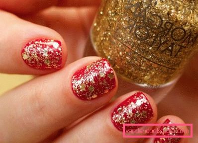 Manicura de lujo año nuevo 2020