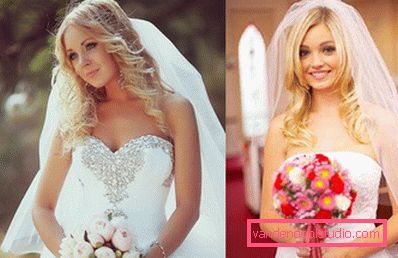 Peinados de boda con un velo - 100 hermosas opciones