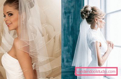 Peinados de boda con un velo - 100 hermosas opciones