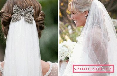 Peinados de boda con un velo - 100 hermosas opciones