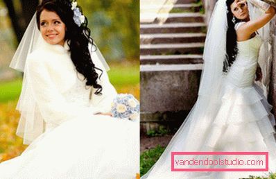 Peinados de boda con un velo - 100 hermosas opciones