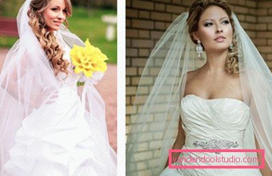 Peinados de boda con un velo - 100 hermosas opciones