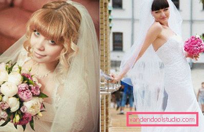 Peinados de boda con un velo - 100 hermosas opciones