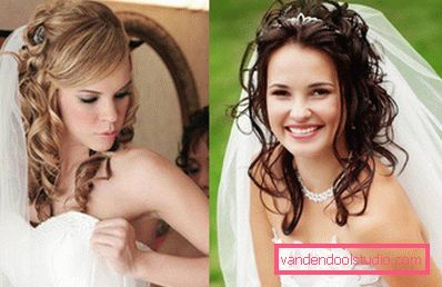 Peinados de boda con un velo - 100 hermosas opciones