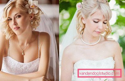 Peinados de boda con un velo - 100 hermosas opciones
