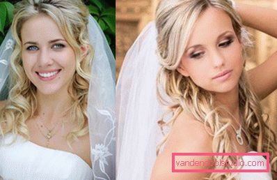 Peinados de boda con un velo - 100 hermosas opciones