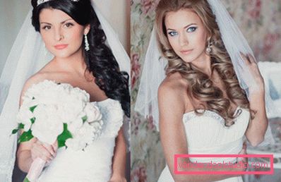 Peinados de boda con un velo - 100 hermosas opciones
