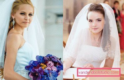 Peinados de boda con un velo - 100 hermosas opciones
