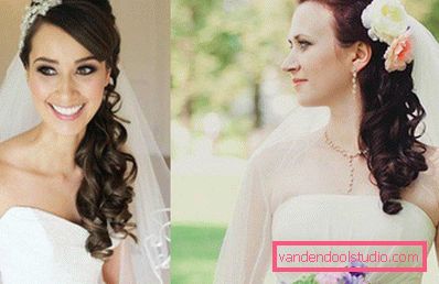 Peinados de boda con un velo - 100 hermosas opciones