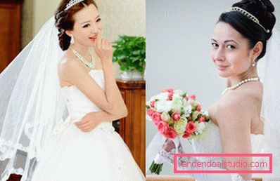Peinados de boda con un velo - 100 hermosas opciones