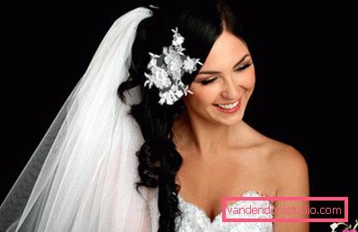 Peinados de boda con un velo - 100 hermosas opciones