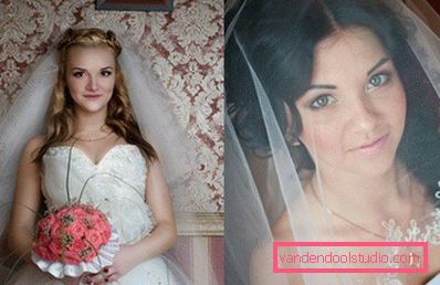 Peinados de boda con un velo - 100 hermosas opciones