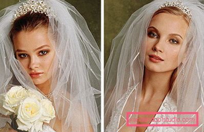 Peinados de boda con un velo - 100 hermosas opciones