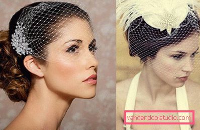 Peinados de boda con un velo - 100 hermosas opciones