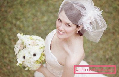 Peinados de boda con un velo - 100 hermosas opciones
