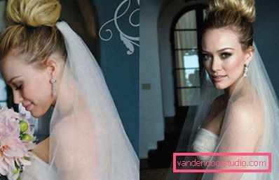 Peinados de boda con un velo - 100 hermosas opciones
