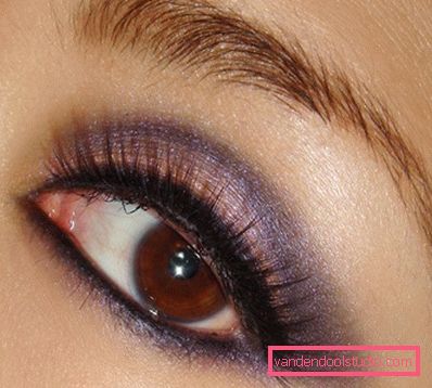 Maquillaje de novia para ojos marrones