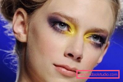 Maquillaje amarillo